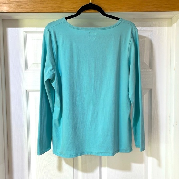 Duluth Trading Co Women’s Tee Shirt Long Sleeve Top Comfy Cotton Blend Size XXL - Picture 8 of 11